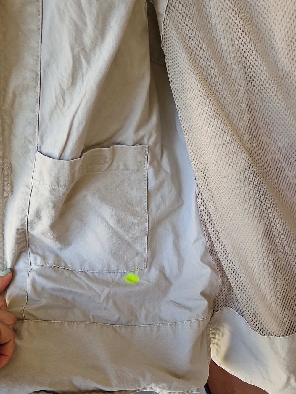 L.L. Bean Unisex Vintage Khaki Utility Fishing Safari Vest Size Medium - Picture 5 of 5